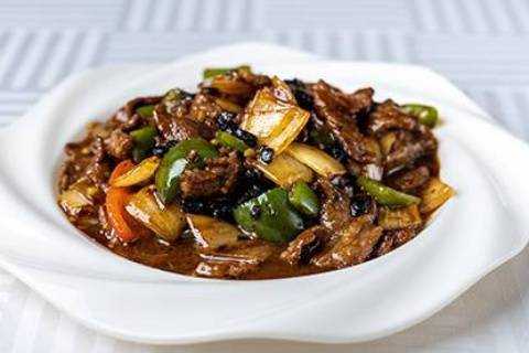 511-Bœuf Sautés à la Sauce aux Fèves Noires 豉汁牛肉